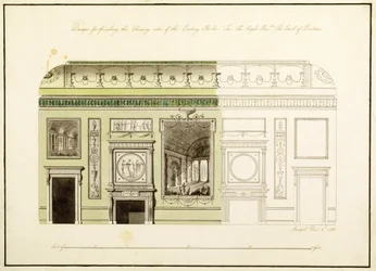 Headfort House, Eating Parlor, Chimney Piece